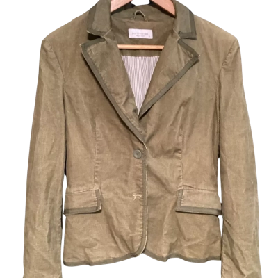 Portmans chord coat Size 12 Olive 