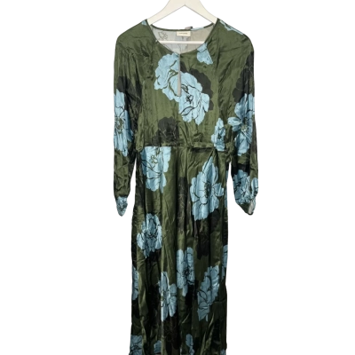 Sussan Womens  Size 14 Long Sleeve Dress / Midi Dress Black  / Blue / Floral / Khaki 