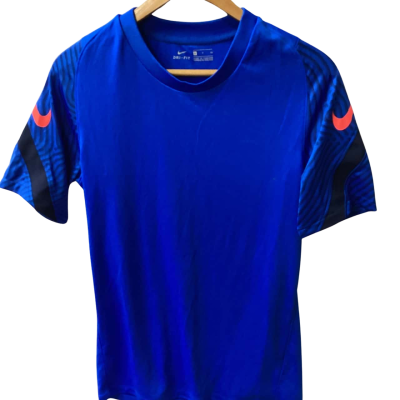 NikeNike Dri-fit   Unisex  T-shirt (i) Size S Blue 