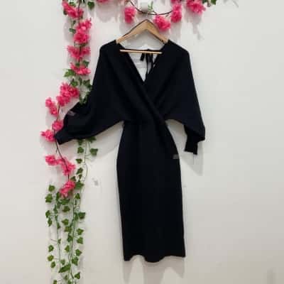 Petal + Pup Womens  Size 10 Casual Dress Black  