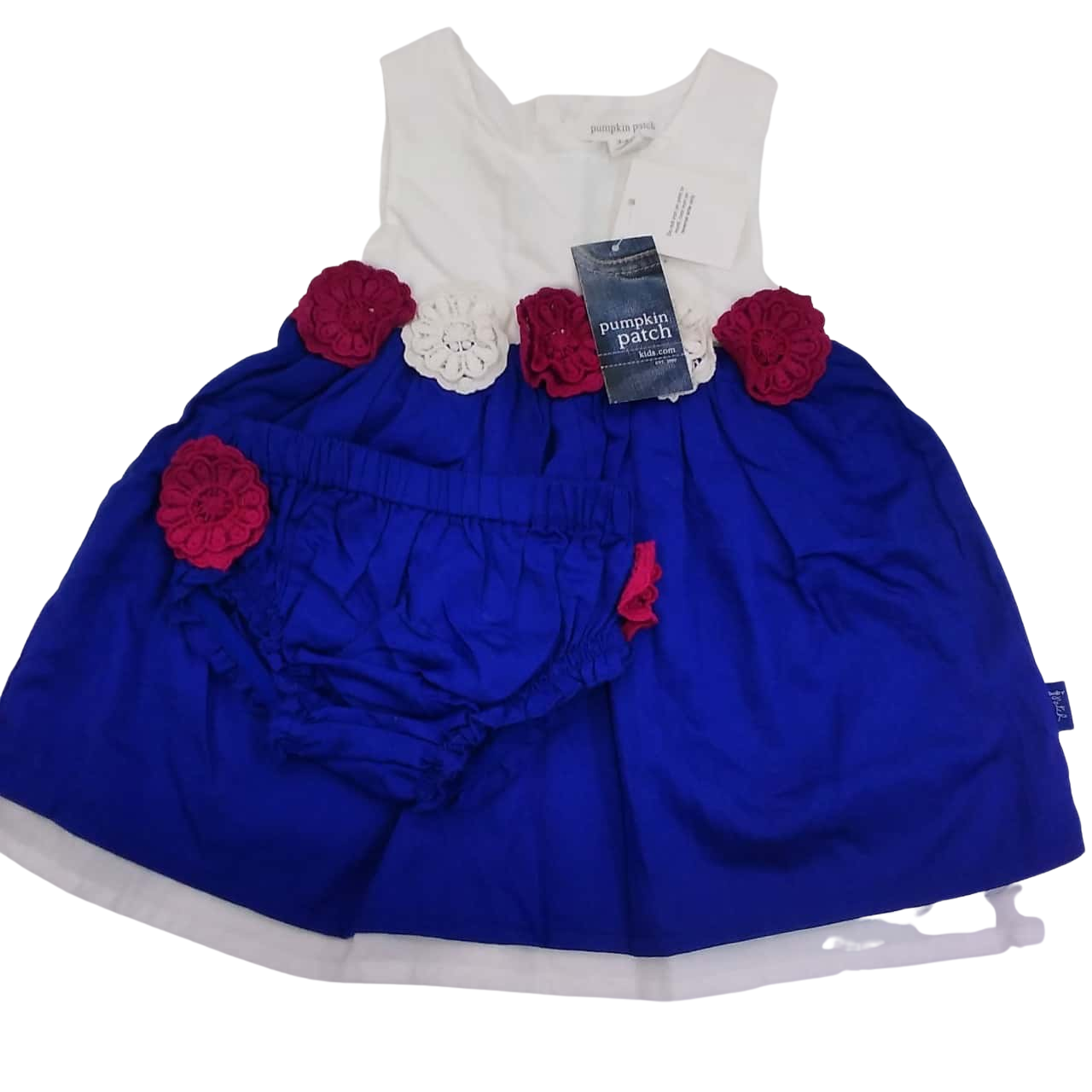 Lullaby Set Faith Dress, Pumpkin Patch Delight