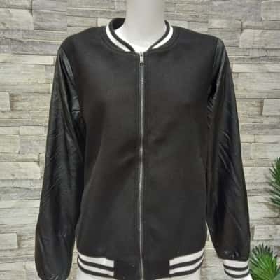  Womens  Size L harry potter Bomber Jacket Black  / White 
