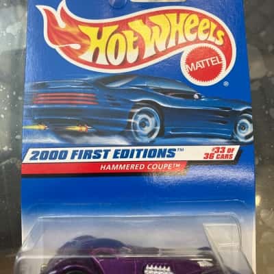 Hot wheels 2000 first editions hammered coupe