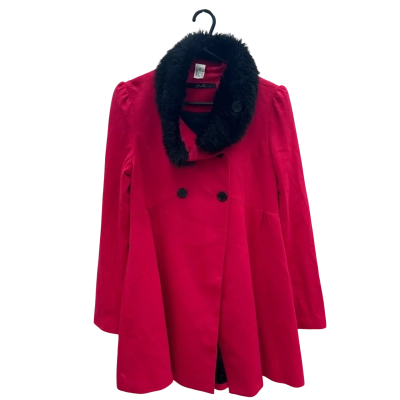 Stella Womens  Size 10 Red Coat 