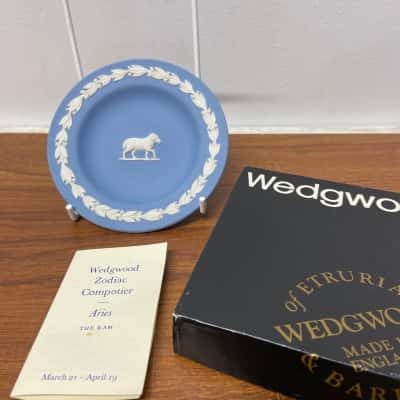 Wedgwood Jasperware Zodiac Compotier “Aries” 11cm diameter 