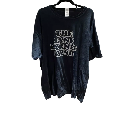 The Jane Barnes Band 100 Songs T Shirt Gildan  Mens  Size XXXL Short Sleeve T-shirt Black  