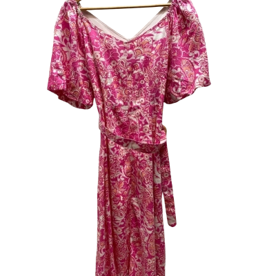 Liz Jordan Womens  Size 12 Pink Floral Dress
