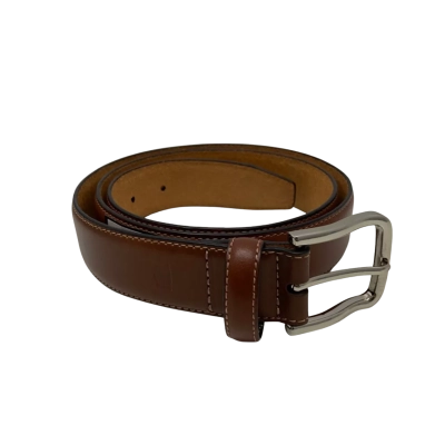 Florsheim Mens Brown Leather Belt