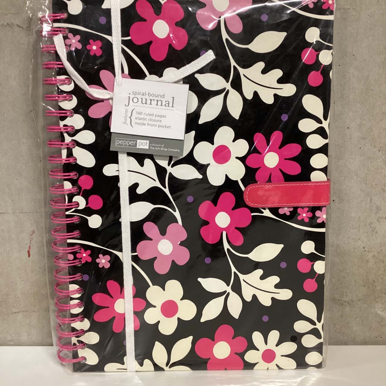Pepper pot spiral bound journal