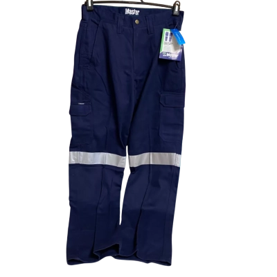Master Workwear / Max-20 Taped Cargo Pants - Size S/82R Navy Blue 