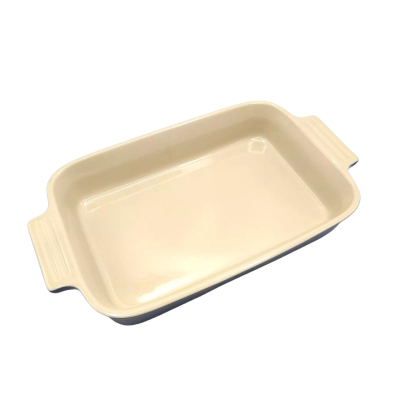 Le Creuset 25cm x 18cm  Rectangular Baking Dish Color Deep Teal Discontinued Appears New/Unused  (brica shelf)