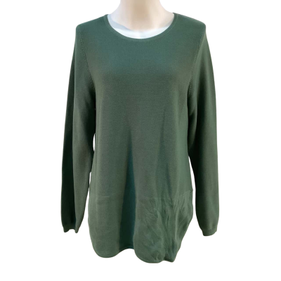 Rivers Womens Size S Long Sleeve Top Green BNWT