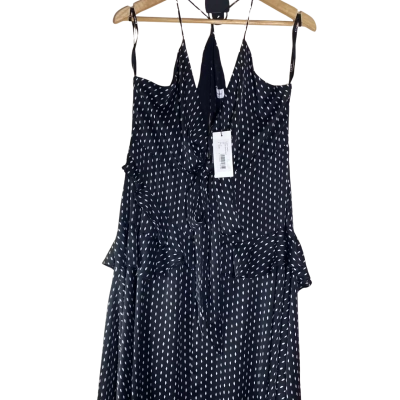 Sheike Womens  Size 14 Clarity Dress Black Print 