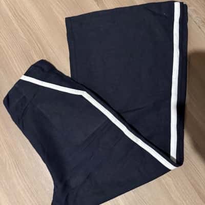 Once/Was  Black Wide Leg Pant. Size 4 