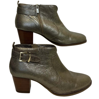 Ziera Womens boots Size 40 Pewter/Metallic