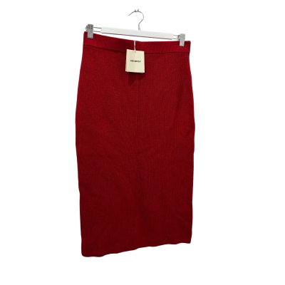 NEW Venroy Womens  Size S Midi Skirt Red 