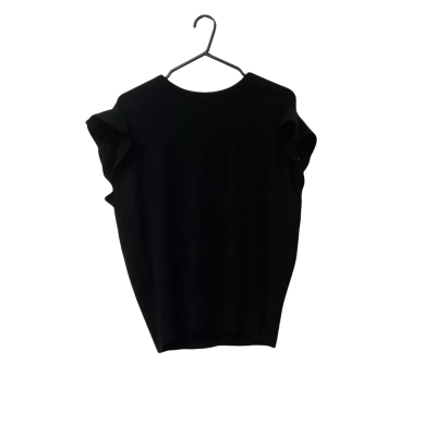 Basque Womens  Size M  Black  Sleeveless Top