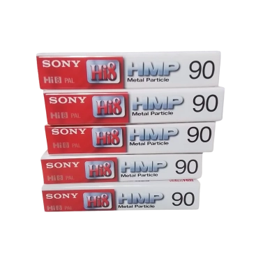 Sony Hi8 HMP video tapes x 5