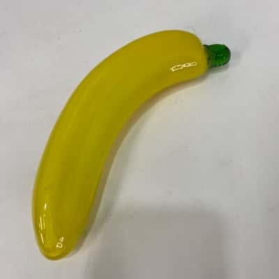 Hand Made Glass Blown Banana 