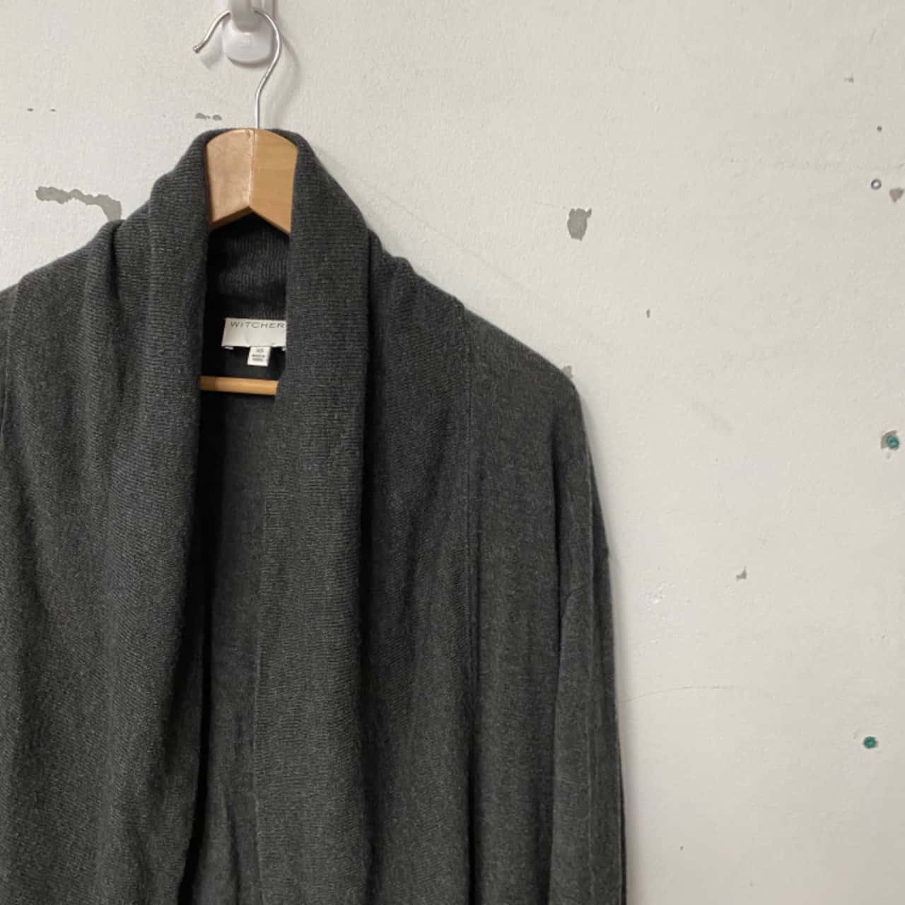 Witchery Womens Size XS Cardigans Grey Wool Mix(s)