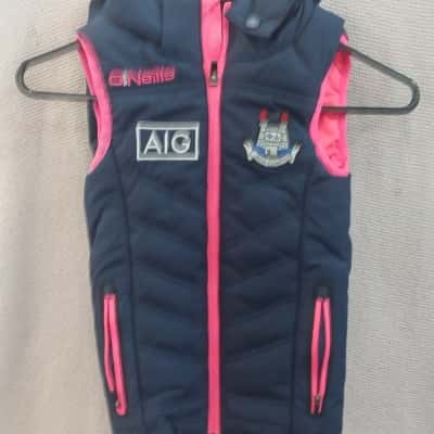 ONeill Kids Vest Size 3/4 Navy Blue / Pink  