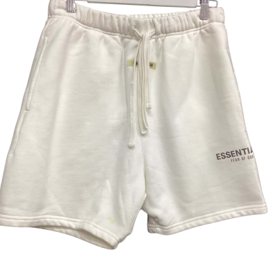 Essentials Unisex  Size S Board Shorts White 