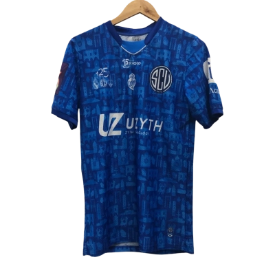 SC Vianense Portugal Football Mens  Size M T-Shirt Blue 