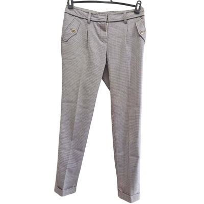 Prish - Womens - Size XS - Straight Leg Pants - Houndstooth Check