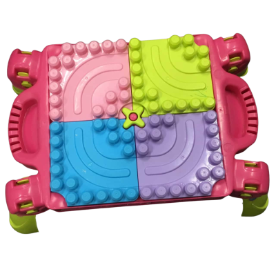 Book Lot Mega Blocks and Table as pictured