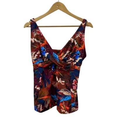  Jets Australia Womens  Size 16 Multifit Singlet Multicoloured 