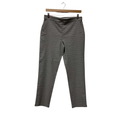 Preview Womens  Size 14 Slim Fit Pants Black  / Gingham / White 