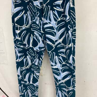 Gorman Womens  Size 8 Skinny Jeans Blue / Green / White 