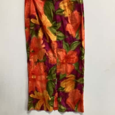 Peter Andrew Womens  Size 10 A-Line Skirt Multicoloured (i)