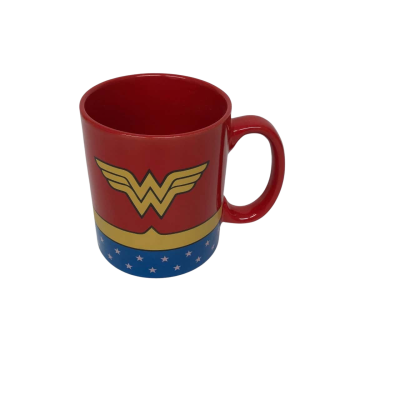 Wonder Woman Mug Red/Yellow/Blue