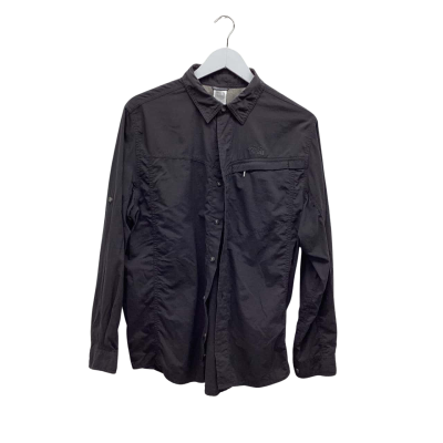 The North Face Size M Long Sleeve Grey Track Shirt