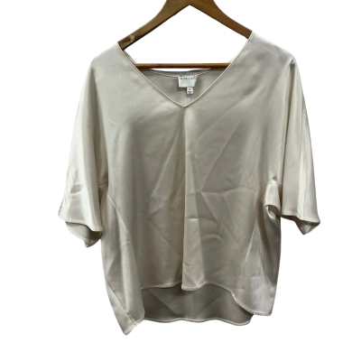 Witchery Womens Size 10 Short Sleeve Top White