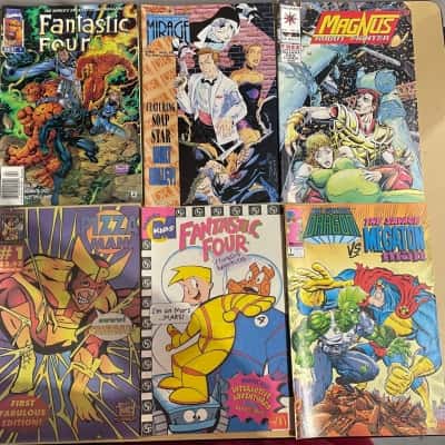Bundle of 6 Misc Action/Superhero Comics