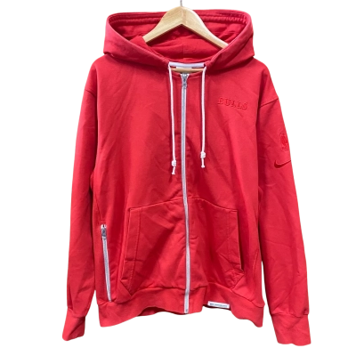 Nike NBA Chicago Bulls Red Hoodie Size L
