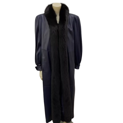 A Cornelius Original Womens  Size S Trench Coat Blue 