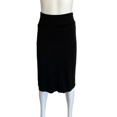 Veronika Maine Womens  Size 14 A-Line Skirt / Pencil Skirt Black  