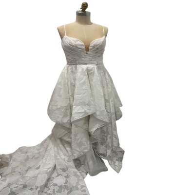 House of StPatrick Womens  Size 14 Wedding Dress White 