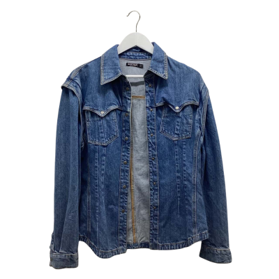 Nastygal Collection Womens Size 10 Blue Denim Jacket