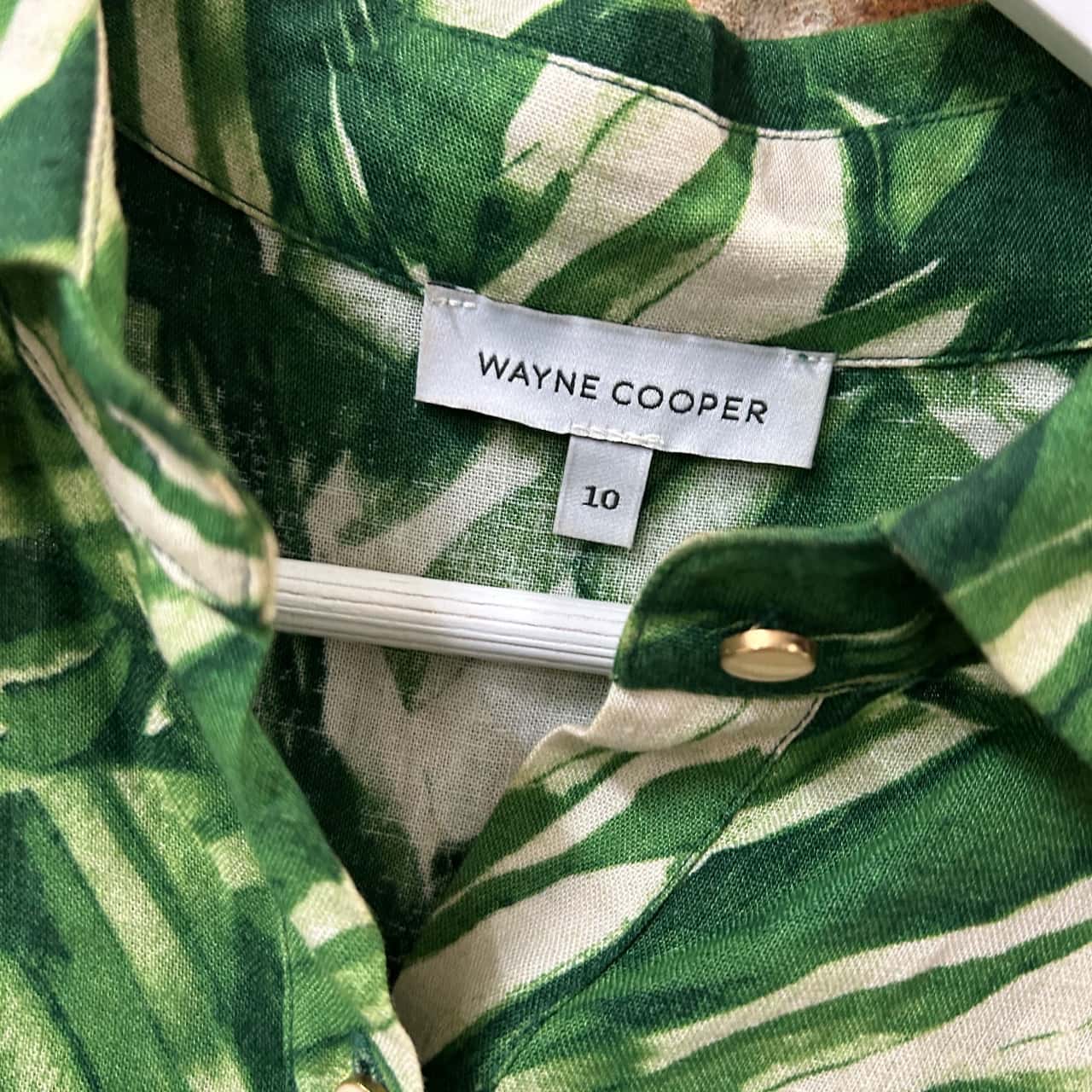Wayne Cooper Womens Size 10 Green leaf Dress(s) - Used Good | Salvos Stores