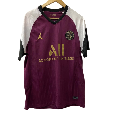 Jordan - Paris Saint-Germain 2020/21 Third Jersey in the bordeaux/maroon colour Size L Slim Fit