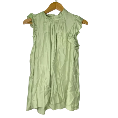 Witchery Womens  Size 10 Sleeveless Top Green 