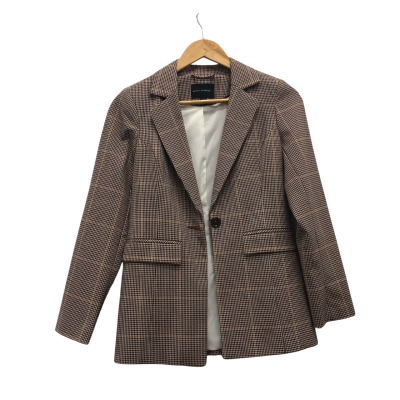 Dannii Minogue Womens  Size 4 Jacket Checked / Multicoloured 