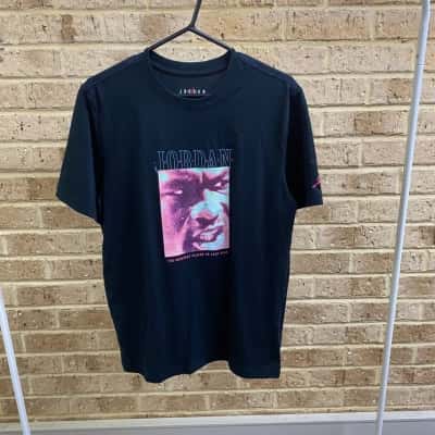 Air Jordan Mens  Size M Jump Man Jordan Short Sleeve T-shirt Black  