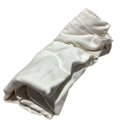 Cream Tube Fabric 205 x 196 cm MARKS ON LAST 55 CM  Priced Accordingly        Fab2