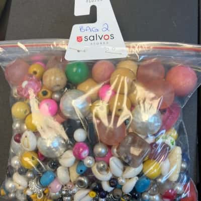 Assorted bead bag