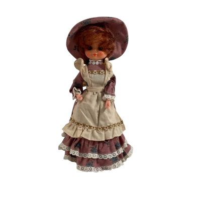 Vintage Musical Money Box Doll